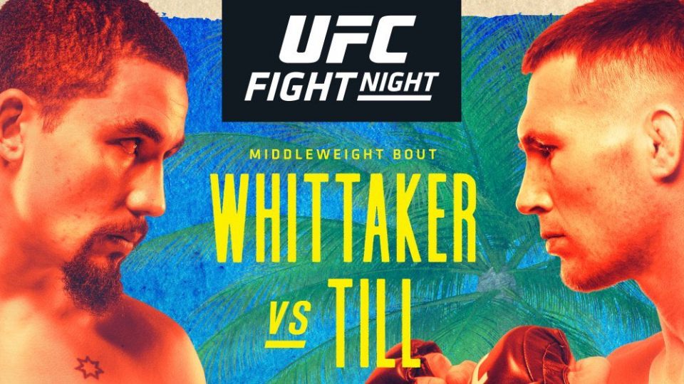 UFC Fight Island 3 Robert Whittaker vs Darren Till