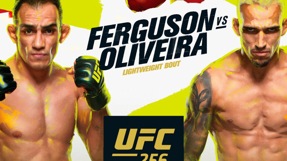 UFC 256 Tony Ferguson vs Charles Oliveira